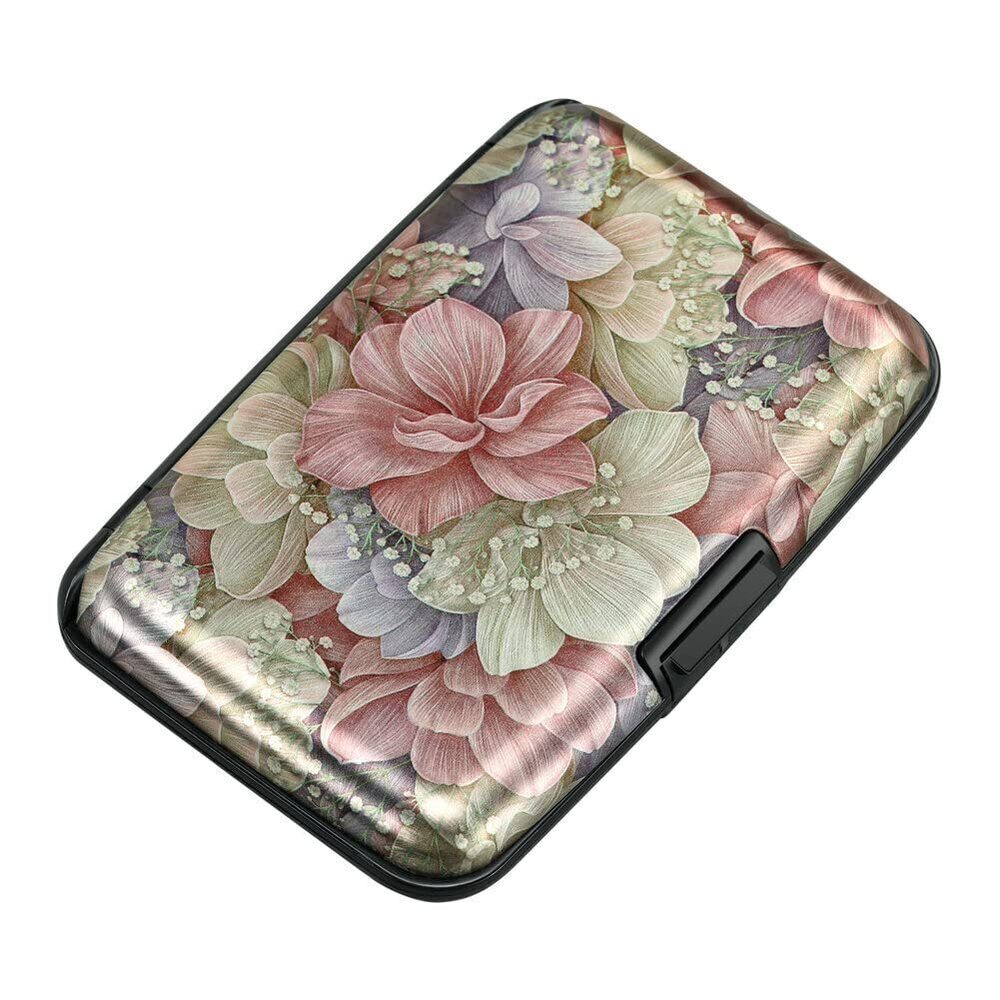 7785 Mini RFID Aluminum Wallet Credit Cards Holder Business Card Case Metal